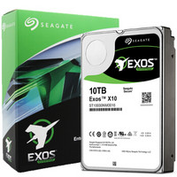 SEAGATE 希捷 银河系列 ST10000NM0016 7200转 256M 企业级硬盘 V6系列 10TB