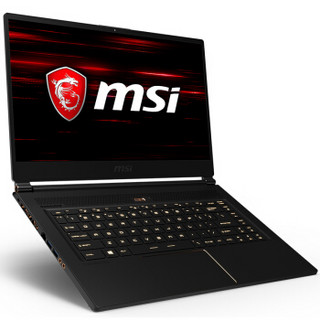 MSI 微星 GS GS65 8RF-012CN 15.6英寸笔记本电脑(黑、i7-8750h、16GB、512GB、