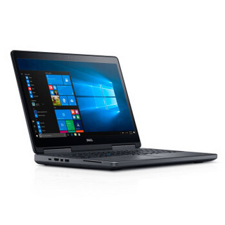 DELL 戴尔 Precision7520 15.6英寸笔记本 (i7-7820HQ、16G、1T、4G独显)