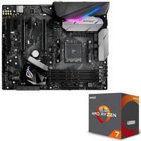 ASUS 华硕 ROG STRIX X370-F GAMING 主板 + AMD 锐龙 Ryzen 7 1700X CPU 板U套装