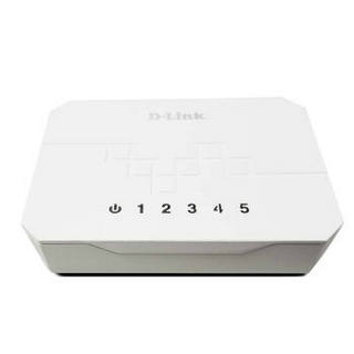 D-Link 友讯 DES-1005C 5口百兆交换机