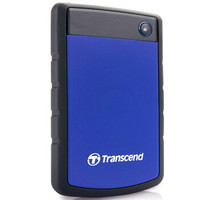  Transcend 创见 StoreJet 25H3B  USB3.0 移动硬盘 2TB 蓝色