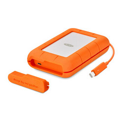 LaCie Rugged 雷电 USB3.1 Thunderbolt USB-C 2.5英寸 移动硬盘 4TB