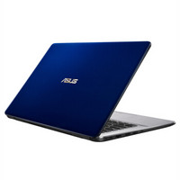 ASUS 华硕 思聪本系列 K505BP 15.6英寸 笔记本电脑 E2-9000 4GB 1TB HDD R5 M420 蓝色