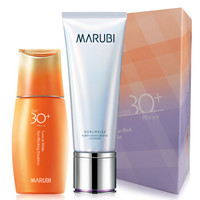 MARUBI 丸美 骄阳防晒美丽双享套装 (骄阳防晒乳50g+雪绒花保湿洁面120g)