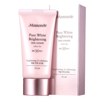 Mamonde 梦妆 花萃透亮净白水感防晒霜SPF35PA++ 50ml