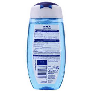 NIVEA 妮维雅 纯净清新型爽肤沐浴露 250ml