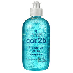 Schwarzkopf 施华蔻 got2b 冰峰清爽定型啫喱 250ml *6件