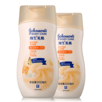 Johnson's body care 强生美肌 恒日倍润润肤乳（茉莉香氛）200ml*2件装