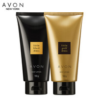 AVON 雅芳 小黑裙经典香体套装 2件套(金裙香体150g+黑裙香体150g)