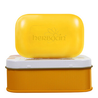 herbacin 贺本清 天然植物皂系列小甘菊柠檬香净柔洁面皂 100g