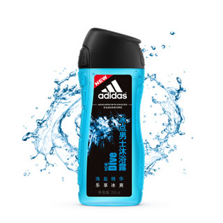 adidas 阿迪达斯 激情洗沐套装 激情沐浴露400ml+洗发露400ml+冰点沐浴露250ml+洁面膏100g+香波沐浴露250ml