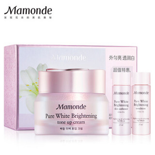 Mamonde 梦妆 花萃透亮日霜套装