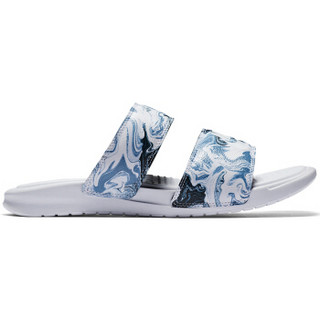 NIKE 耐克 819717-802 BENASSI DUO ULTRA SLIDE 女子拖鞋 两道杠 黑色 35.5码