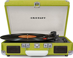 Crosley 克罗斯利 CR8005D-GR 蓝牙便携式三速转盘唱机