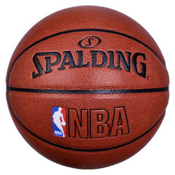 Spalding 斯伯丁 64-287/74-601Y 室内外兼用 PU皮彩色运球人NBA专业篮球 *4件