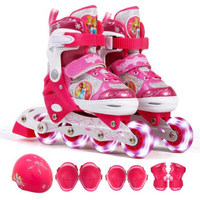 Disney 迪士尼 DCY41038-D8 儿童全套装轮滑鞋