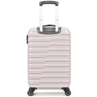 AMERICAN TOURISTER 美旅 BF9 商务大容量拉杆箱 浅粉格纹 20寸