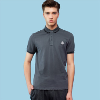 GIORDANO 佐丹奴 01016242 男士短袖POLO衫 05标志灰色 170/96A