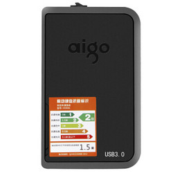 aigo 爱国者 HD806 USB3.0 移动硬盘 1TB