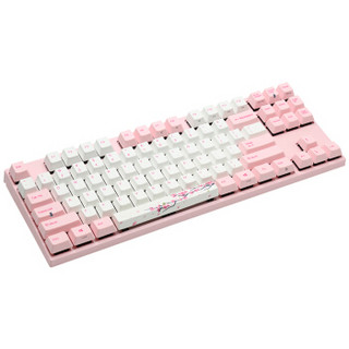  阿米洛（Varmilo）VA87 机械键盘 樱花粉色
