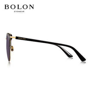 暴龙经典太阳镜 BOLON BL6026C10 复古偏光太阳眼镜 女款墨镜