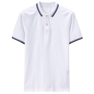 GIORDANO 佐丹奴 01018206 男士POLO衫 白 175/100A