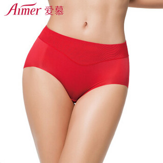 Aimer 爱慕 AM22100 女士内裤 (170/82/XL、红色)