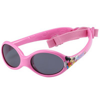 迪士尼（Disney）儿童偏光太阳镜男女童防炫目墨镜小孩防紫外线眼镜 61C4A粉色