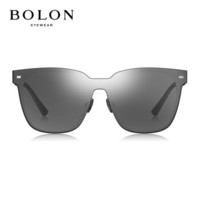 BOLON 暴龙 太阳镜男款经典时尚太阳眼镜方形框墨镜BL8055B90