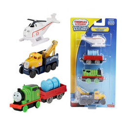 托马斯和朋友（THOMAS&FRIENDS）之合金小火车 组合装儿童玩具DGB79 多多岛搜救中心组合装 *2件