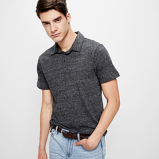 OLD NAVY 217229 男士短袖Polo衫 (混合灰、XL)