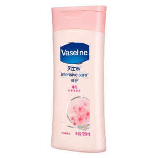 Vaseline 凡士林 倍护 樱花水漾润肤露 180ml