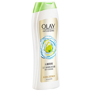 OLAY 玉兰油 美肌清爽沐浴乳 沁醒清爽 青柠+白茶香氛 200ml