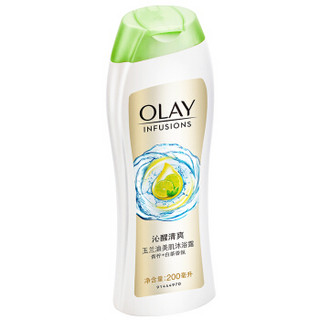 OLAY 玉兰油 美肌清爽沐浴乳 沁醒清爽 青柠+白茶香氛 200ml