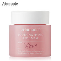 Mamonde 梦妆 花植研究 蔷薇花瓣 润泽舒缓面膜 100ml