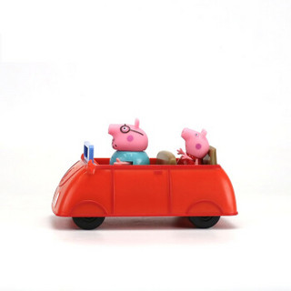  Peppa Pig 小猪佩奇 过家家玩具 红色车