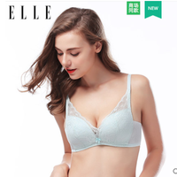 ELLE B00618NH 无钢圈蕾丝美背调整型文胸