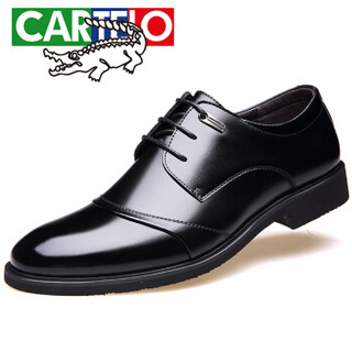 CARTELO 2513 男士增高正装皮鞋 黑色 43