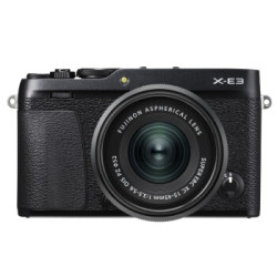 FUJIFILM 富士 X-E3(XC15-45mm) 微单相机套装(APS-C、2430万、黑色)