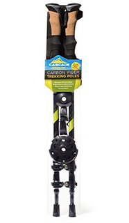 cascade MOUNTAIN TECH 100% 碳纤维 TREKKING poles 快速锁