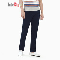 InteRight 男士棉氨商务休闲裤 (36码、深蓝色)