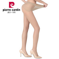 皮尔卡丹丝袜女超薄3D全无缝苹果臀收腹提臀连裤袜 深肤色均码