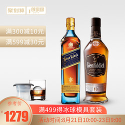 JOHNNIE WALKER 尊尼获加 调配型苏格兰威士忌 蓝牌 750ml