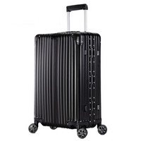 BCE LK-1110 铝镁合金行李箱 黑色 24英寸