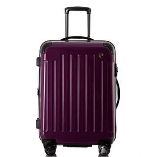 GNZA 银座 A-1037L 万向轮行李箱 紫色 24寸