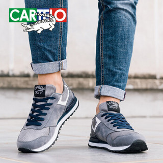 CARTELO KDLK21 男士运动跑步鞋 灰色 44