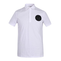 VERSACE COLLECTION 范思哲 奢侈品 春夏款 男士白色棉质短袖POLO衫 V800753C VJ00180 V1001 L码