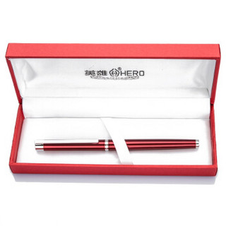 HERO 英雄 1063 铱金钢笔 (红色、0.5mm、单支装)