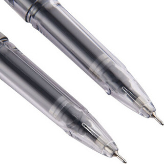 BAOKE 宝克 2PC978B  0.5mm超大容量半针管中性笔办公水笔 2支/卡